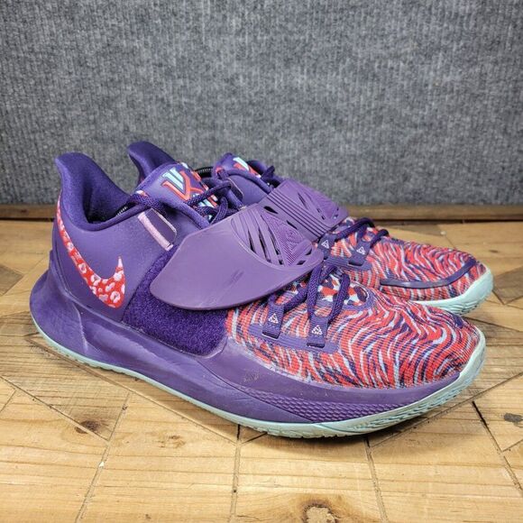 Nike Other - Nike Kyrie 3 Low Orchid Size 13 CJ1286-500 Glacier Ice Chile Red Men’s Sneakers